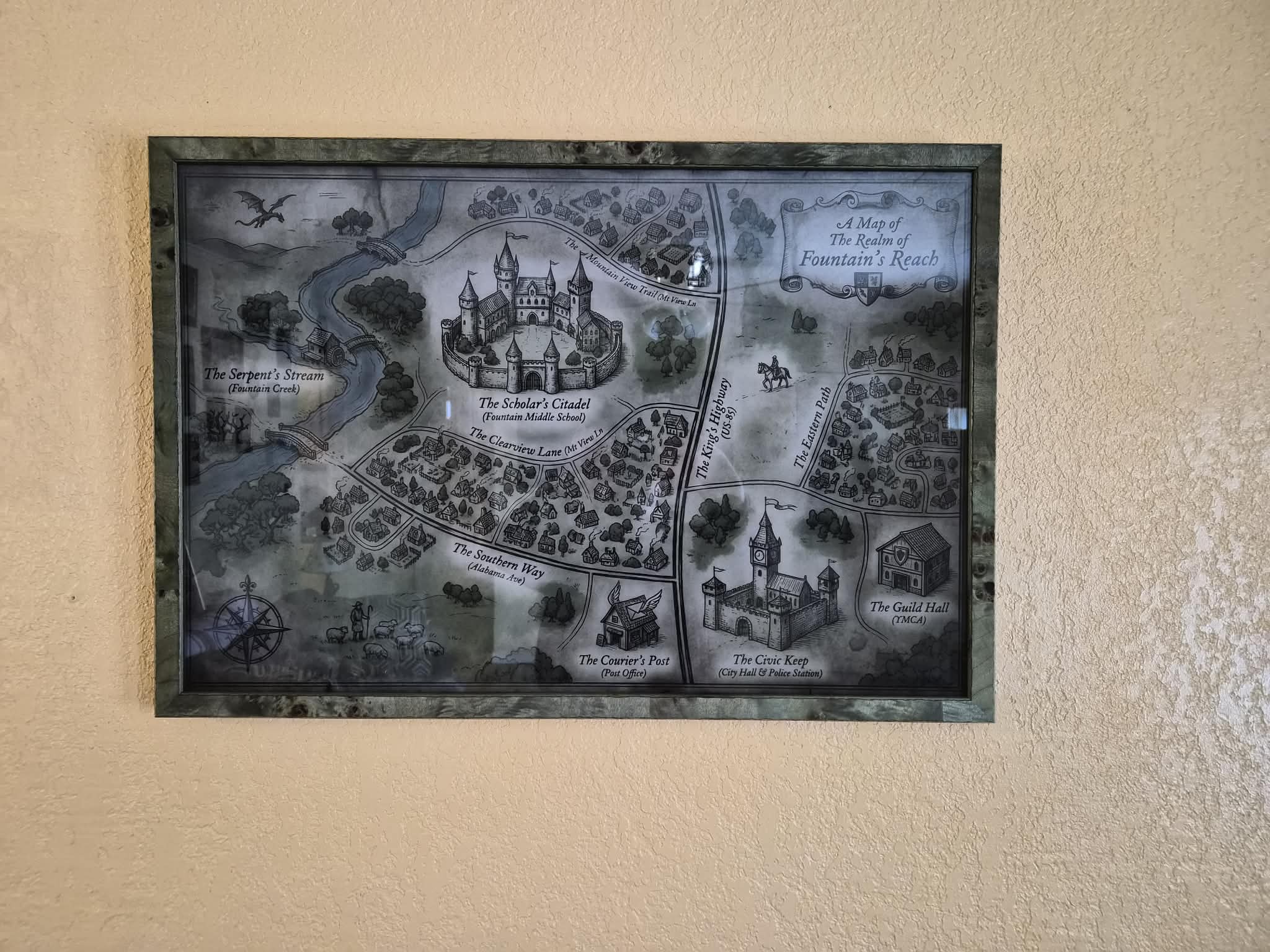 Steve's map