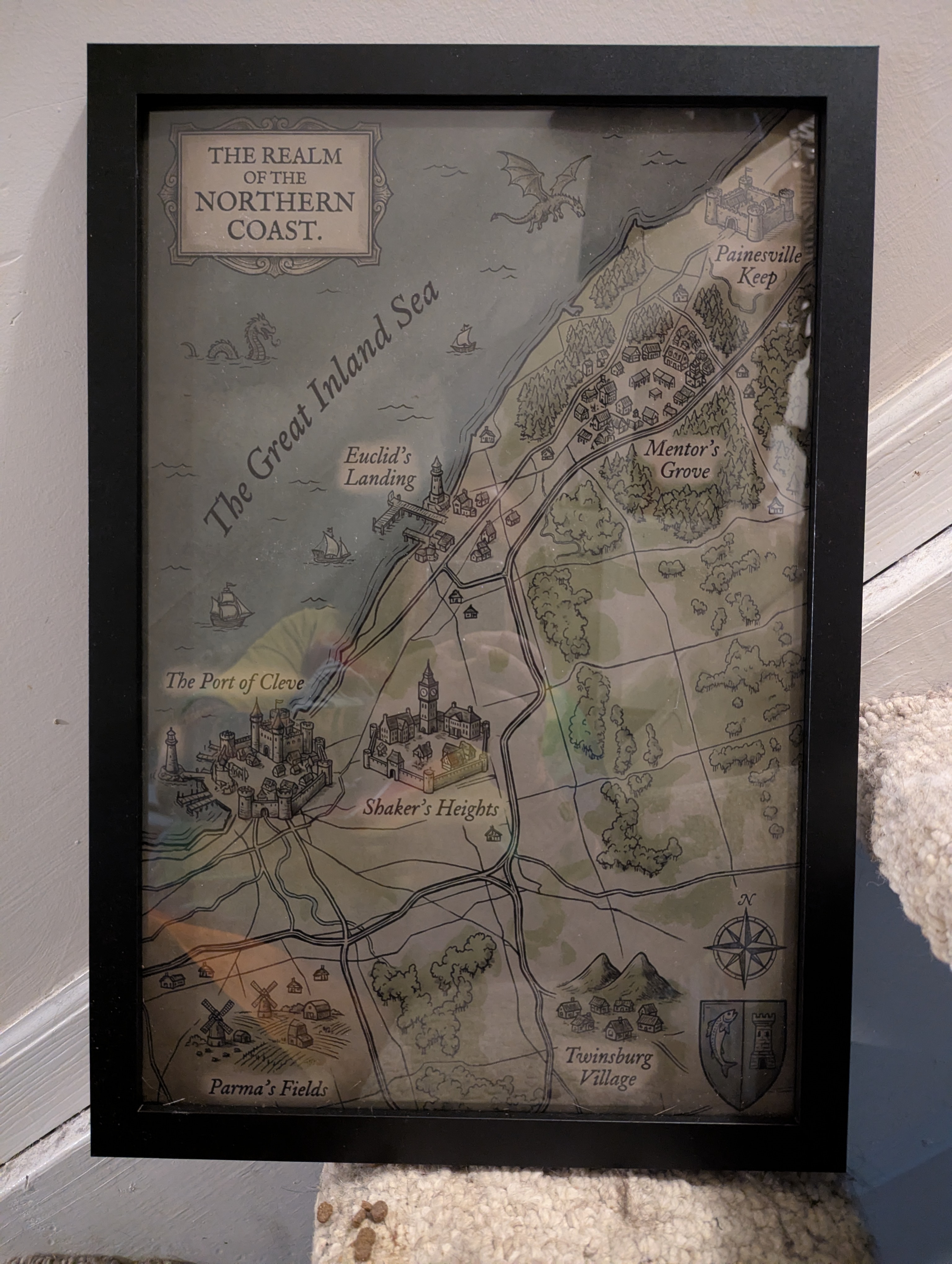 P.M. B.'s map