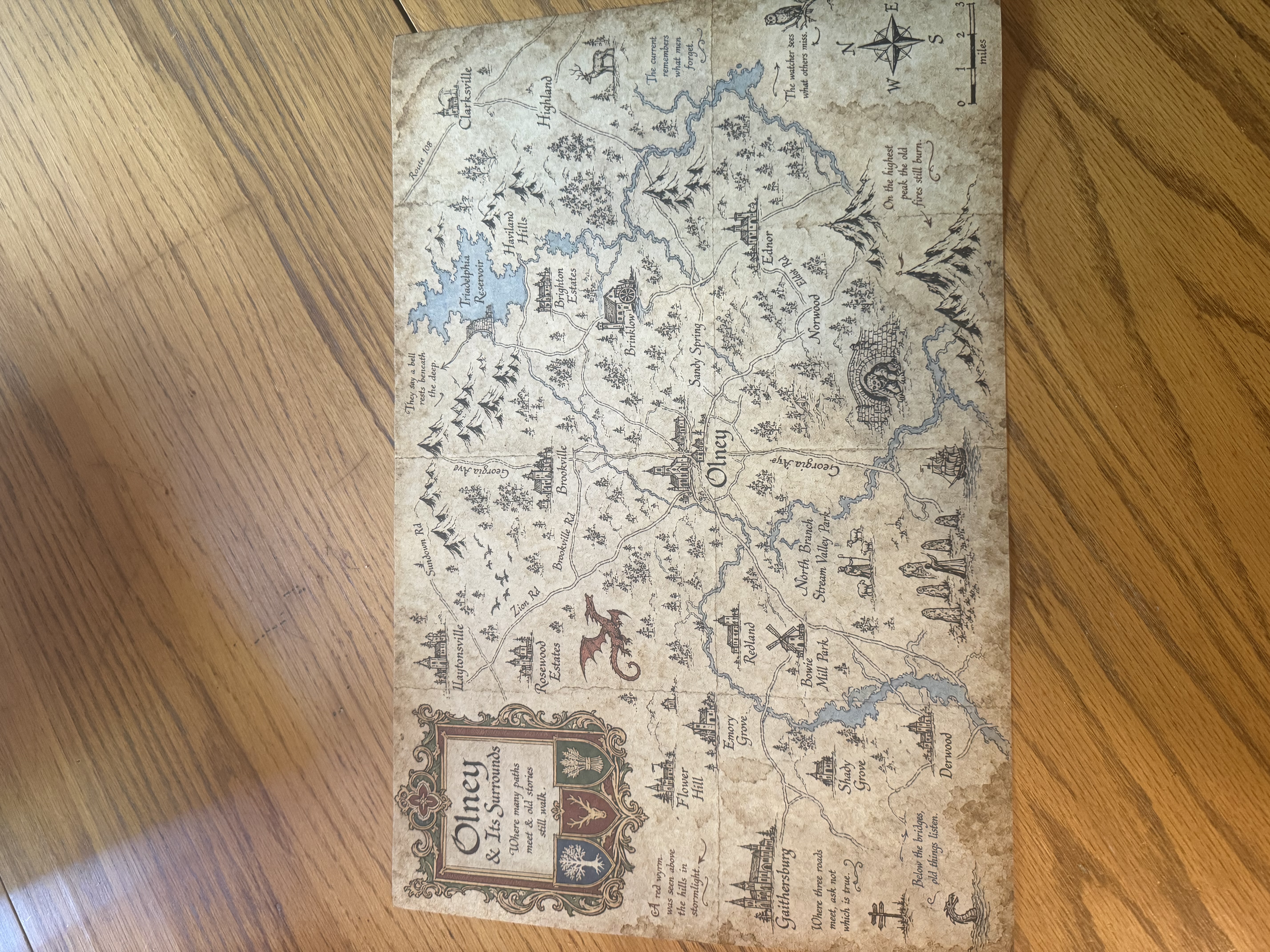 Kevin's map